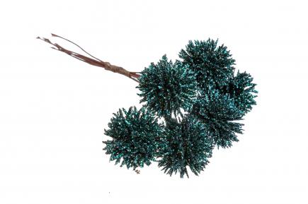 Glitter Echinops Picks 2.5 cm