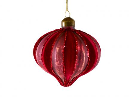 Stiklinis kalėdinis žaisliukas