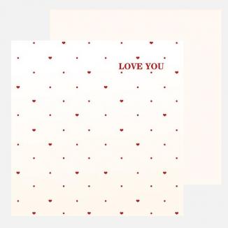 Love you celofanas gėlėms pakuoti CR