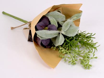 Prieskonių puokštelė (mėta, rozmarinas, šalavijas, uogos)