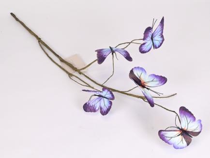 Drugeliai ant šakos