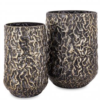 Metalinių vazonų kmpl. S/2