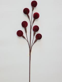 Kalėdinė šaka Burgundy