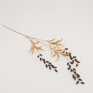 Kalėdinė šaka su uogomis